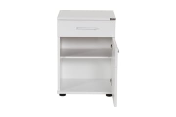 Nightstand Hvit - Hvit - Møbler - Bord - Avlastningsbord & sidobord - Sengebord & nattbord