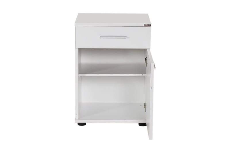 Nightstand Hvit - Hvit - Møbler - Bord - Avlastningsbord & sidobord - Sengebord & nattbord