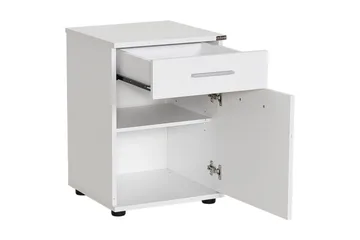 Nightstand Hvit - Hvit - Møbler - Bord - Avlastningsbord & sidobord - Sengebord & nattbord