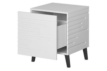 Novaj Nattbord 44 cm - Matt Svart - Møbler - Bord - Avlastningsbord & sidobord - Sengebord & nattbord