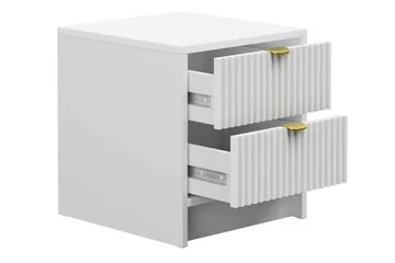 Novaj Sengbord 35 cm - Hvid - Møbler - Bord - Avlastningsbord & sidobord - Sengebord & nattbord