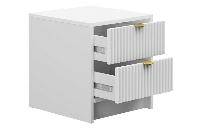 Novaj Sengbord 35 cm - Hvid - Møbler - Bord - Avlastningsbord & sidobord - Sengebord & nattbord