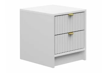 Novaj Sengbord 35 cm - Hvid - Møbler - Bord - Avlastningsbord & sidobord - Sengebord & nattbord