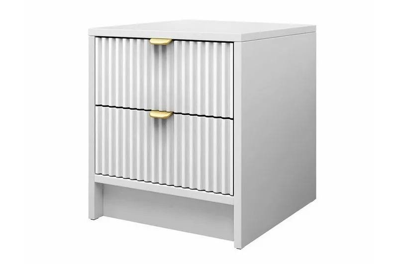 Novaj Sengbord 35 cm - Hvid - Møbler - Bord - Avlastningsbord & sidobord - Sengebord & nattbord