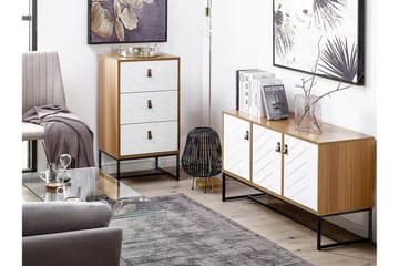 Nueva Kommode 49 cm - Brun - Møbler - Bord - Avlastningsbord & sidobord - Sengebord & nattbord