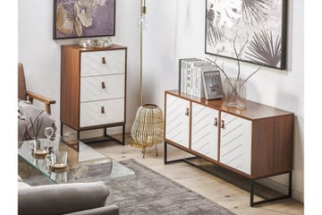 Nueva Kommode 49 cm - Tre/natur - Møbler - Bord - Avlastningsbord & sidobord - Sengebord & nattbord