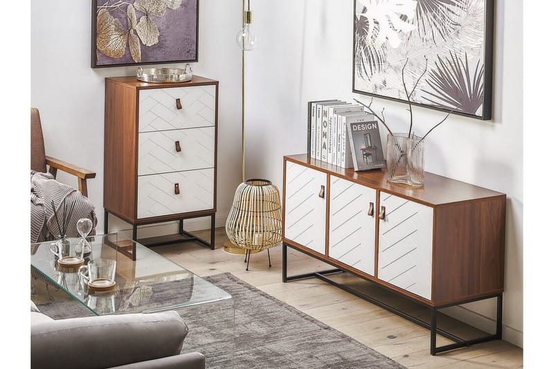 Nueva Kommode 49 cm - Tre/natur - Møbler - Bord - Avlastningsbord & sidobord - Sengebord & nattbord