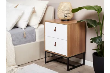 Nueva Nattbord 49 cm - Brun - Møbler - Bord - Avlastningsbord & sidobord - Sengebord & nattbord