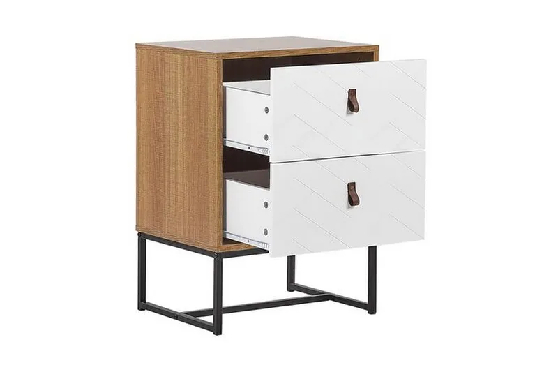 Nueva Nattbord 49 cm - Brun - Møbler - Bord - Avlastningsbord & sidobord - Sengebord & nattbord