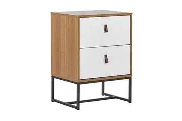 Nueva Nattbord 49 cm - Brun - Møbler - Bord - Avlastningsbord & sidobord - Sengebord & nattbord