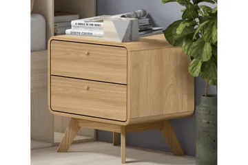 Olivet Nattbord 51 cm - Natur - Møbler - Bord - Avlastningsbord & sidobord - Sengebord & nattbord