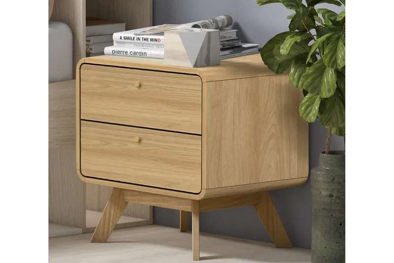 Olivet Nattbord 51 cm - Natur - Møbler - Bord - Avlastningsbord & sidobord - Sengebord & nattbord