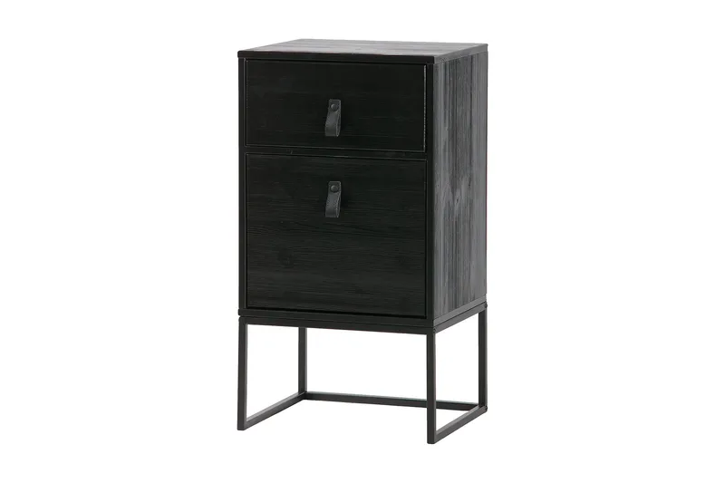 Ottoline Nattbord 40 cm - Svart - Møbler - Bord - Avlastningsbord & sidobord - Sengebord & nattbord