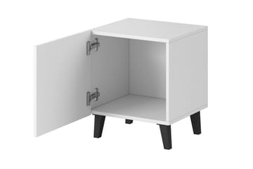 Pafos Nattbord Firekantet Svart|Gull - Møbler - Bord - Avlastningsbord & sidobord - Sengebord & nattbord