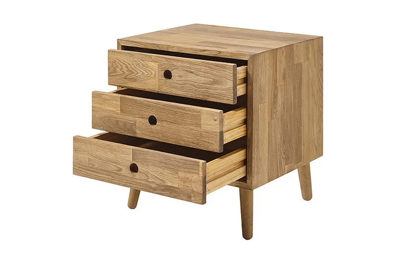 Pakro Nattbord 35x42 cm - Natur - Møbler - Bord - Avlastningsbord & sidobord - Sengebord & nattbord