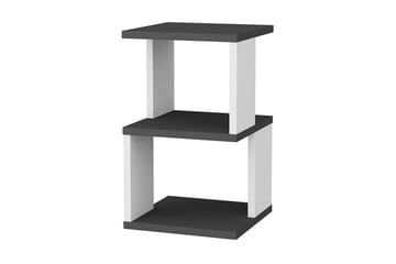 Rinorea Nattbord 29,6x49,4 cm - Antrasitt - Møbler - Bord - Avlastningsbord & sidobord - Sengebord & nattbord