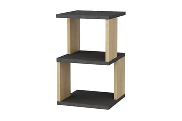 Rinorea Nattbord 29,6x49,4 cm - Antrasitt - Møbler - Bord - Avlastningsbord & sidobord - Sengebord & nattbord