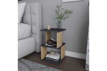 Rinorea Nattbord 29,6x49,4 cm - Antrasitt - Møbler - Bord - Avlastningsbord & sidobord - Sengebord & nattbord