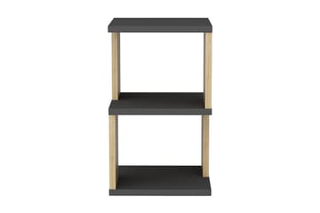 Rinorea Nattbord 29,6x49,4 cm - Antrasitt - Møbler - Bord - Avlastningsbord & sidobord - Sengebord & nattbord