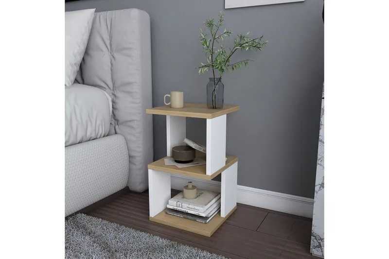 Rinorea Nattbord 29,6x49,4 cm - Brun - Møbler - Bord - Avlastningsbord & sidobord - Sengebord & nattbord