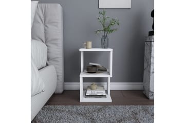 Rinorea Nattbord 29,6x49,4 cm - Hvit - Møbler - Bord - Avlastningsbord & sidobord - Sengebord & nattbord