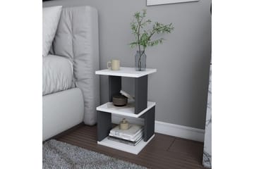 Rinorea Nattbord 29,6x49,4 cm - Hvit - Møbler - Bord - Avlastningsbord & sidobord - Sengebord & nattbord