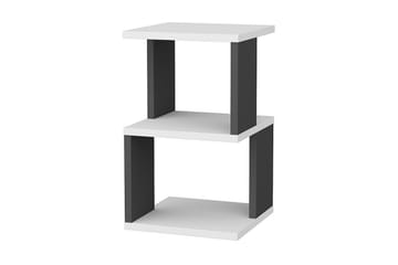 Rinorea Nattbord 29,6x49,4 cm - Hvit - Møbler - Bord - Avlastningsbord & sidobord - Sengebord & nattbord