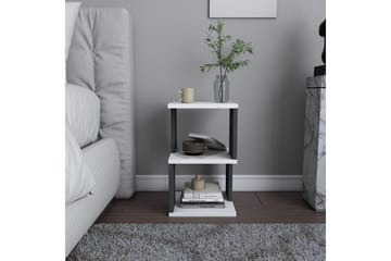 Rinorea Nattbord 29,6x49,4 cm - Hvit - Møbler - Bord - Avlastningsbord & sidobord - Sengebord & nattbord