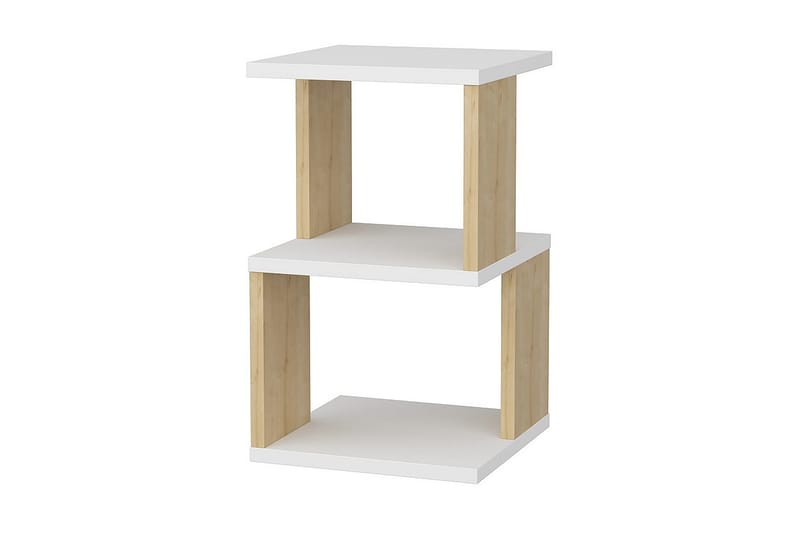 Rinorea Nattbord 29,6x49,4 cm - Hvit - Møbler - Bord - Avlastningsbord & sidobord - Sengebord & nattbord