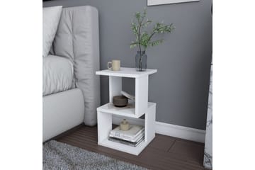 Rinorea Nattbord 29,6x49,4 cm - Hvit - Møbler - Bord - Avlastningsbord & sidobord - Sengebord & nattbord