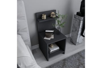 Rinorea Nattbord 35,6x72 cm - Antrasitt - Møbler - Bord - Avlastningsbord & sidobord - Sengebord & nattbord