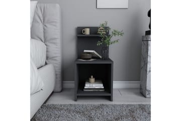 Rinorea Nattbord 35,6x72 cm - Antrasitt - Møbler - Bord - Avlastningsbord & sidobord - Sengebord & nattbord