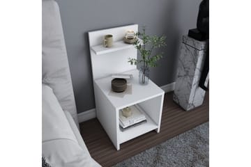 Rinorea Nattbord 35,6x72 cm - Hvit - Møbler - Bord - Avlastningsbord & sidobord - Sengebord & nattbord