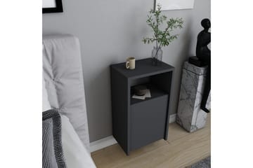 Rinorea Nattbord 36x61,4 cm - Antrasitt - Møbler - Bord - Avlastningsbord & sidobord - Sengebord & nattbord