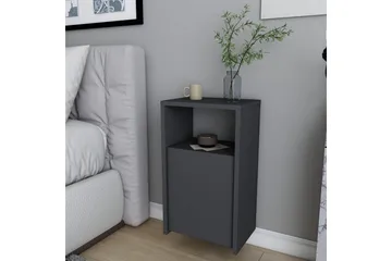 Rinorea Nattbord 36x61,4 cm - Antrasitt - Møbler - Bord - Avlastningsbord & sidobord - Sengebord & nattbord