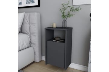 Rinorea Nattbord 36x61,4 cm - Antrasitt - Møbler - Bord - Avlastningsbord & sidobord - Sengebord & nattbord