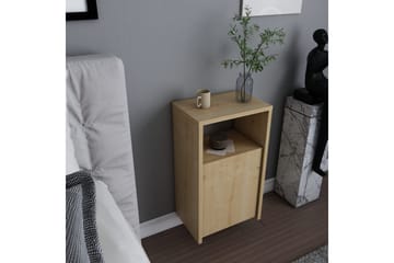 Rinorea Nattbord 36x61,4 cm - Brun - Møbler - Bord - Avlastningsbord & sidobord - Sengebord & nattbord