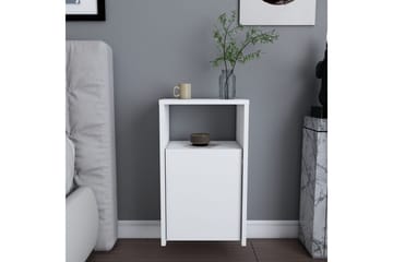 Rinorea Nattbord 36x61,4 cm - Hvit - Møbler - Bord - Avlastningsbord & sidobord - Sengebord & nattbord