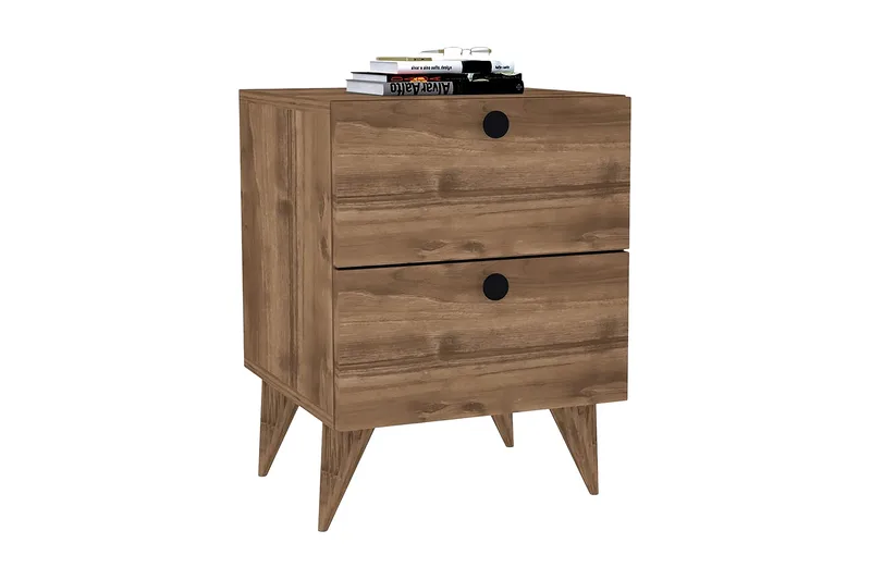 Rinorea Nattbord 40x55 cm - Brun - Møbler - Bord - Avlastningsbord & sidobord - Sengebord & nattbord