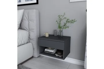 Rinorea Nattbord 44,6x31,9 cm - Antrasitt - Møbler - Bord - Avlastningsbord & sidobord - Sengebord & nattbord