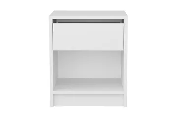 Rinorea Nattbord 44,6x52,8 cm - Hvit - Møbler - Bord - Avlastningsbord & sidobord - Sengebord & nattbord