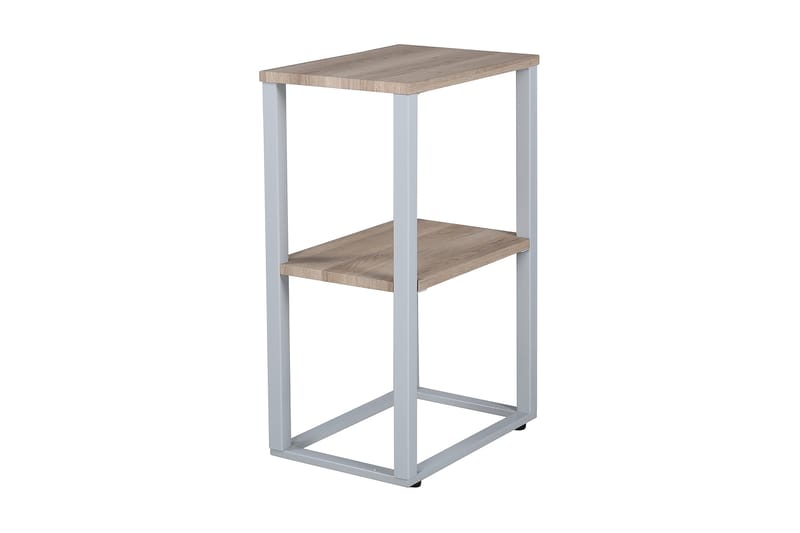 Rise nattbord 45 cm - Lys brun/Grå - Møbler - Bord - Avlastningsbord & sidobord - Sengebord & nattbord