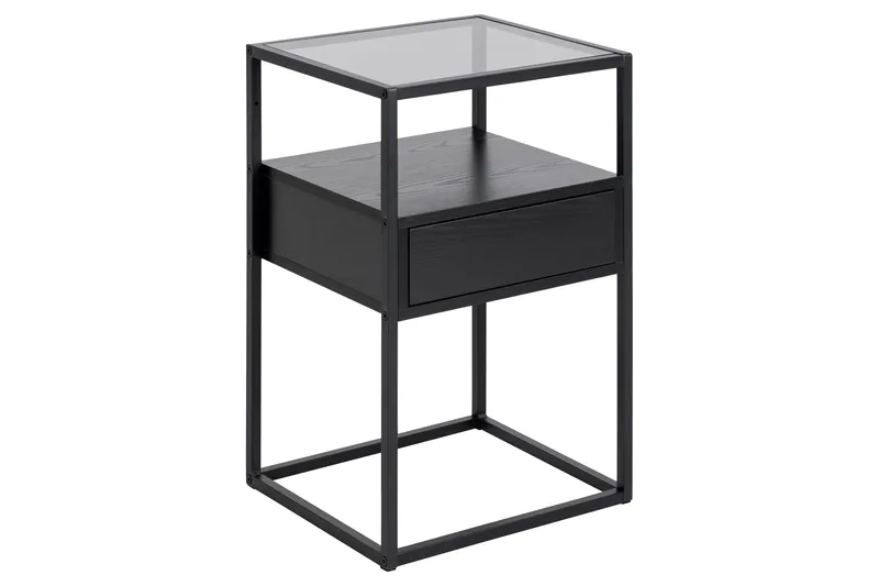 Sakila Nattbord 35 cm, Sort