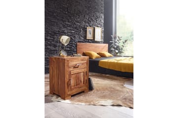 Sängbord & Nattduksbord Wohnling Trä, Natur - Møbler - Bord - Avlastningsbord & sidobord - Sengebord & nattbord