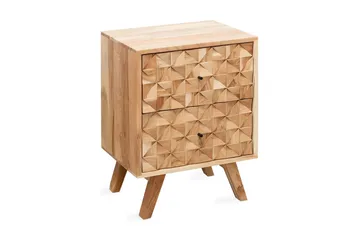 Seufert Nattbord 44 cm - Brun - Møbler - Bord - Avlastningsbord & sidobord - Sengebord & nattbord