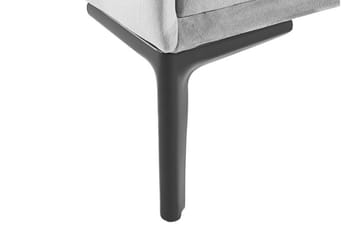 Sezanne Nattbord 44 cm - Fløyel/Grå - Møbler - Bord - Avlastningsbord & sidobord - Sengebord & nattbord