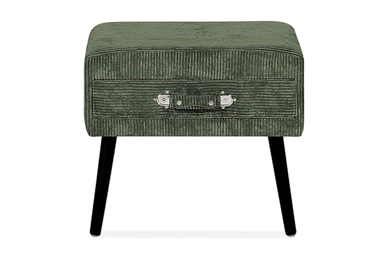 Sofabord Balendu 50 cm - Grønn/Kunstskinn - Sengebord & nattbord