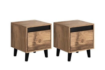 Strontian Sängbord 40 cm Scandinavian Choice Anthracite - Møbler - Bord - Avlastningsbord & sidobord - Sengebord & nattbord