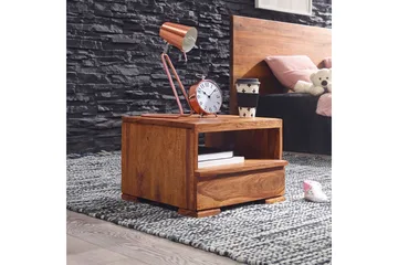 Werdebaugh Nattbord 40 cm - Brun - Møbler - Bord - Avlastningsbord & sidobord - Sengebord & nattbord