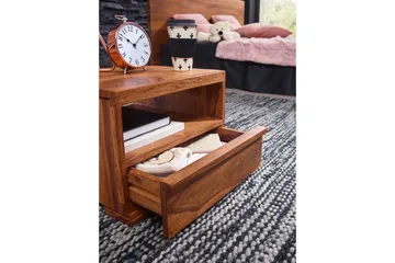 Werdebaugh Nattbord 40 cm - Brun - Møbler - Bord - Avlastningsbord & sidobord - Sengebord & nattbord